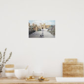 Winter op Windsor Castle door Farida Greenfield Poster (Keuken)