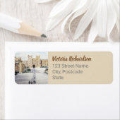 Winter op Windsor Castle Painting Wedding Etiket (Insitu)