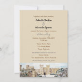 Winter op Windsor Castle Wedding Kaart (Voorkant)