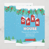 Winter Open Huis Kaart (Voorkant / Achterkant)