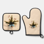 Winter Ovenwant & Pannenlap Set (Voorkant)