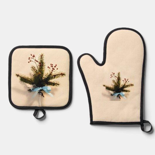 Winter Ovenwant & Pannenlap Set (Voorkant)