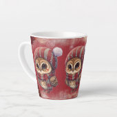 Winter Owl Latte Mok (Linkerhoek)