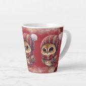 Winter Owl Latte Mok (Rechterhoek)