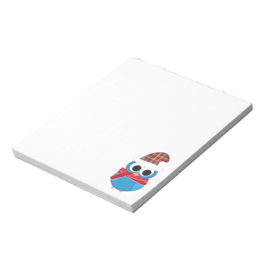 Winter Owl Notitieblok (Linkerzijde)