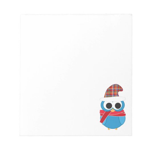 Winter Owl Notitieblok (Voorkant)