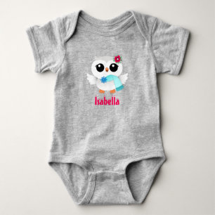 Winter Owl Romper