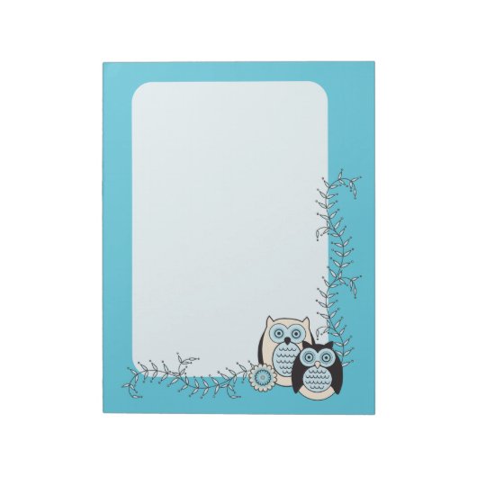 Winter Owls Notitieblok (Linkerzijde)