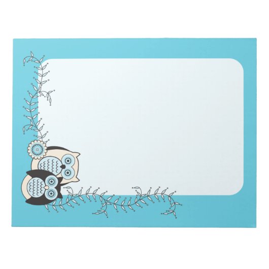 Winter Owls Notitieblok (Voorkant)