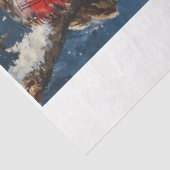 Winter Owls Tissuepapier (Detail)