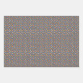 Winter Owls Wrapping Paper Set van 3 vellen (Voorkant 3)