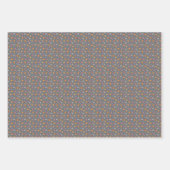 Winter Owls Wrapping Paper Set van 3 vellen (Voorkant 2)