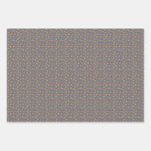 Winter Owls Wrapping Paper Set van 3 vellen (Voorkant)