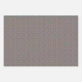 Winter Owls Wrapping Paper Set van 3 vellen