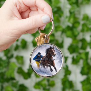 Winter Paard Sleutelhangers & Riempjes