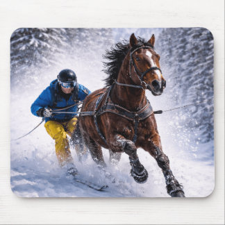 Winter Paarden Muismatten