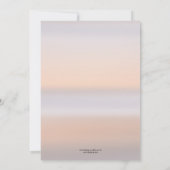 Winter Paarden Weddenschappen Alleen uitnodiging (Achterkant)