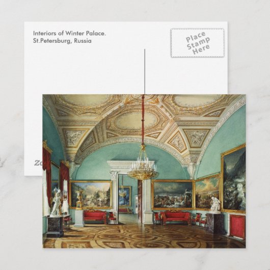Winter Palace Interiors Briefkaart (Voorkant / Achterkant)