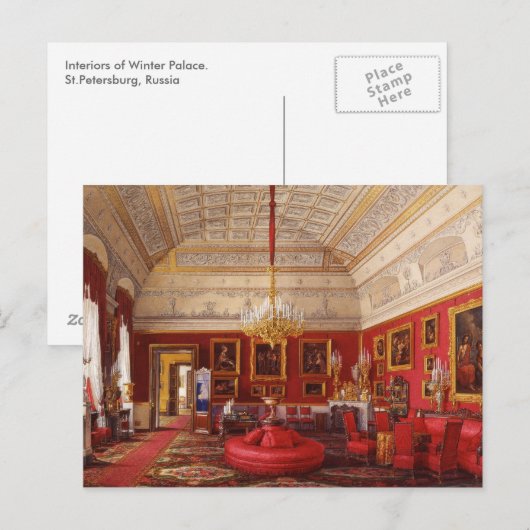 Winter Palace Interiors Briefkaart (Voorkant / Achterkant)