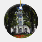 Winter Paleis en Hermitage Museum Keramisch Ornament (Achterkant)