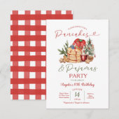 Winter Pancakes & Pajamas Cookies Gingerbread Kaart (Voorkant / Achterkant)