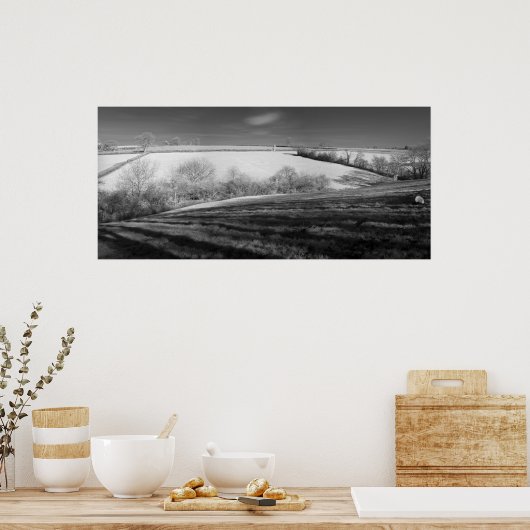 Winter Panorama Poster (Keuken)