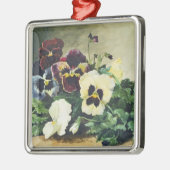Winter Pansies, 1884 Metalen Ornament (Links)
