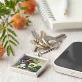 Winter Pansies, 1884 Sleutelhanger (Zijkant)