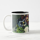 Winter Pansies, 1884 Tweekleurige Koffiemok (Links)