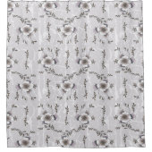 Winter Pansies Douchegordijn (Voorkant)