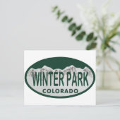 Winter Park Briefkaart (Staand voorkant)