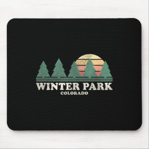 Winter Park Co Vintage T-Shirt Retro 70s Des Muismat