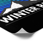 Winter Park Colorado Bluebird Mountain  Poster (Hoek)