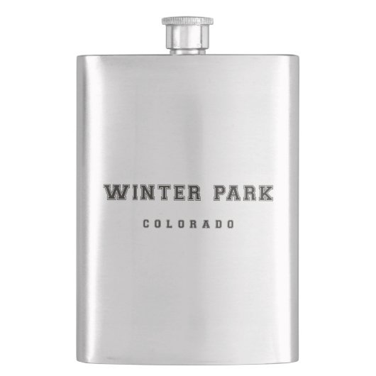 Winter Park Colorado Flacon (Voorkant)