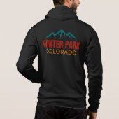 Winter Park Colorado Hoodie (Achterkant)