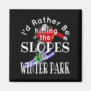 Winter Park Colorado Ik Ging Liever De Sneeuwprut Magneet