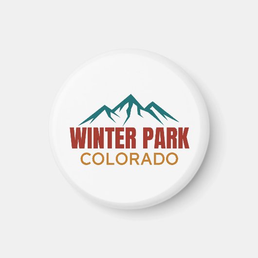 Winter Park Colorado Magneet (Voorkant)