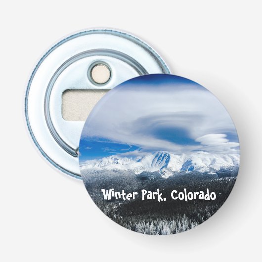 Winter Park flesopener Button Flesopener (Voorkant)