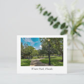 Winter Park Florida Briefkaart (Staand voorkant)
