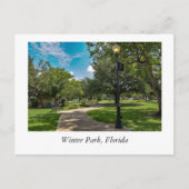Winter Park Florida Briefkaart (Voorkant)