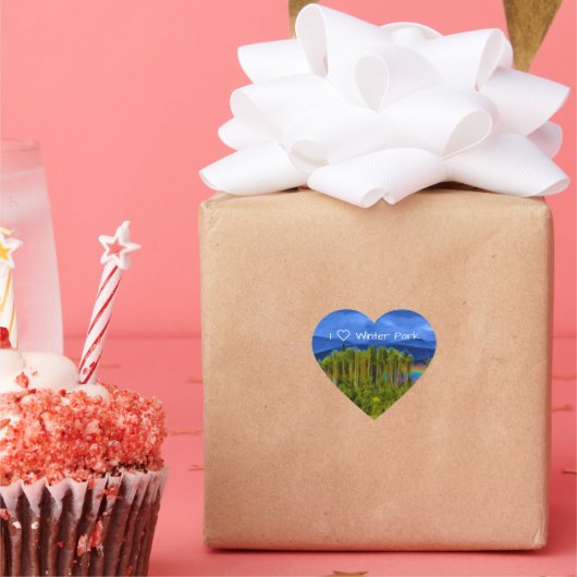 Winter Park Heart Sticker (Feest)