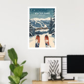 Winter Park Reisposter - Colorado 1 Poster (Thuiskantoor)