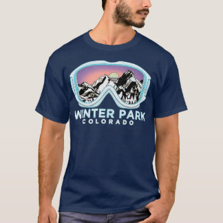 Winter Park Ski Design Winter Park CO Skien T-shirt
