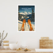 Winter Park Ski Poster - Colorado 1 (Keuken)