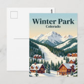 Winter Park VS Briefkaart (Voorkant / Achterkant)