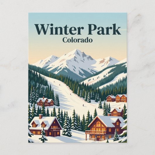 Winter Park VS Briefkaart (Voorkant)