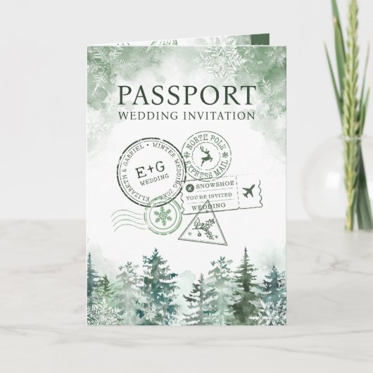 Winter Passport Destination Wedding (Voorkant)