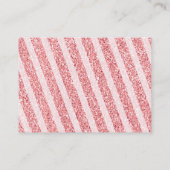 Winter Pastel Pink Snowflake Sleigh Books for Baby Informatiekaartje (Achterkant)