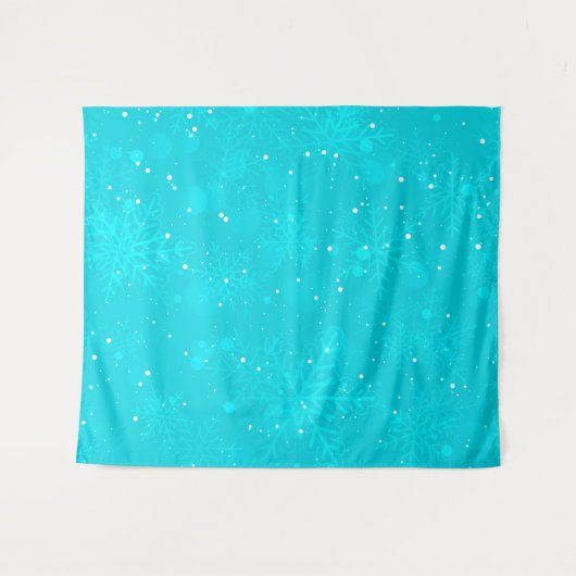 Winter Patroon 5 Wandkleed (Voorkant (horizontaal))