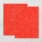 Winter Patroon 7 Briefkaart (Voorkant / Achterkant)